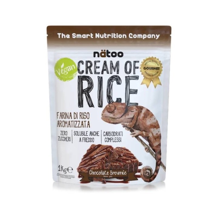 Nätoo Crema di Riso Chocolate Brownie 1kg | ProteinPower