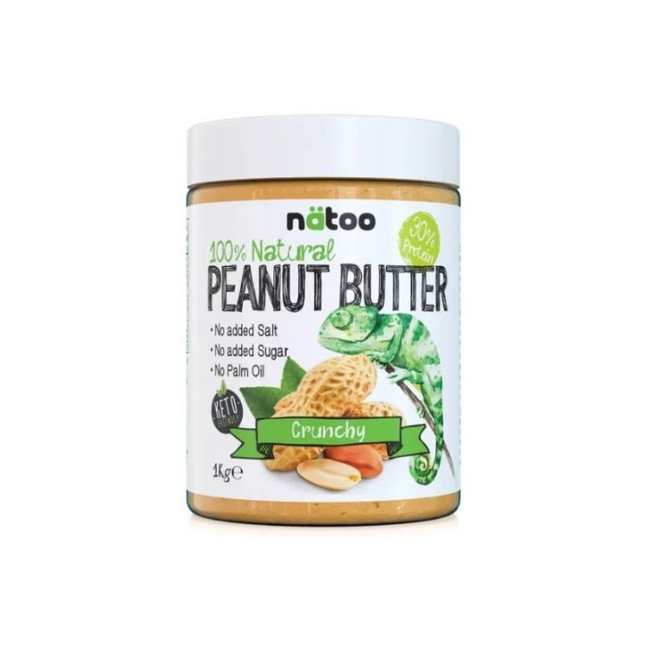 Nätoo Burro d'Arachidi Crunchy 1kg | ProteinPower