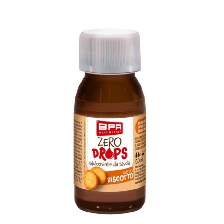 BPR Zero Drops Dolcificante in Gocce Gusto Biscotto – 50 ml