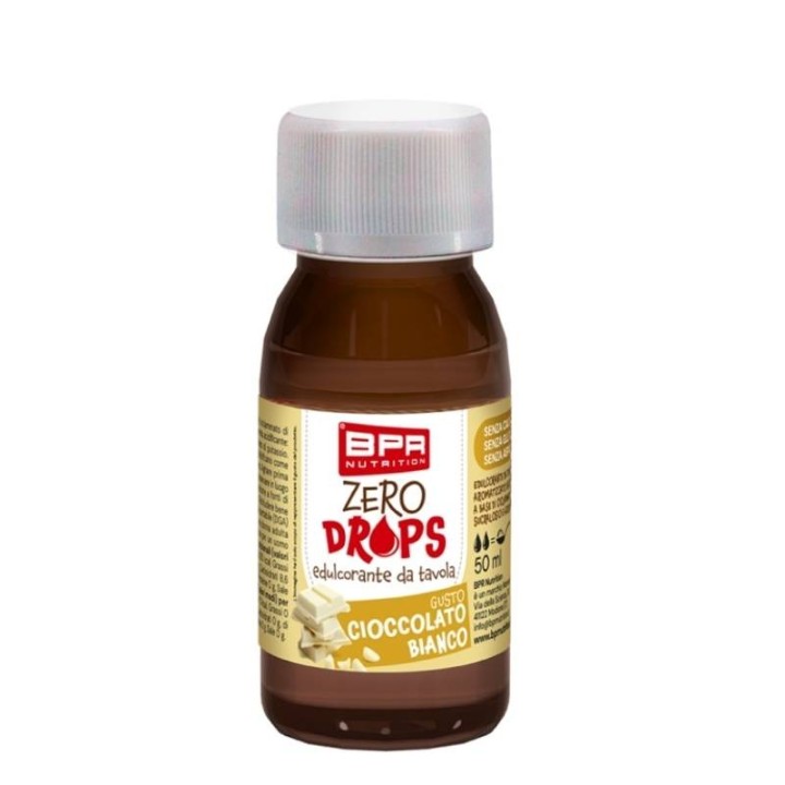 BPR Zero Drops Cioccolato Bianco Dolcificante in Gocce – 50 ml