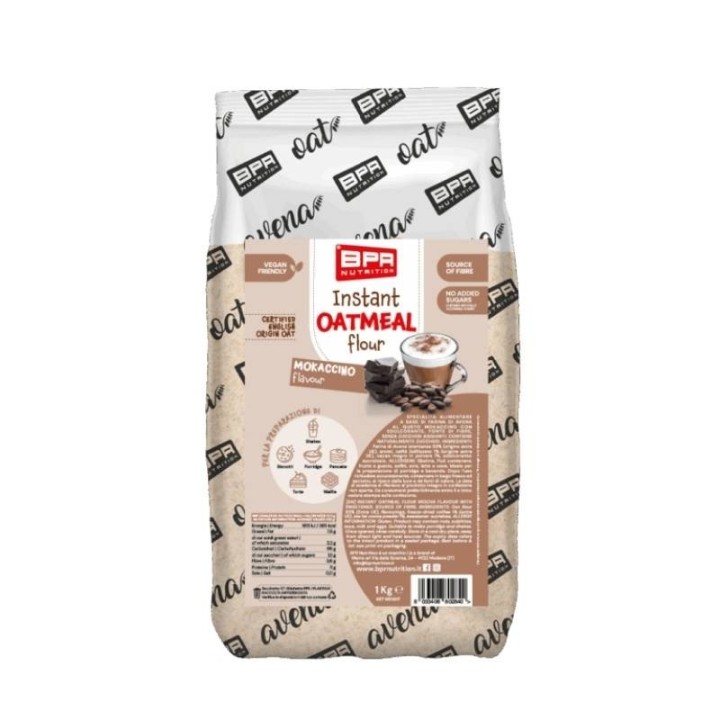 BPR Nutrition Farina Avena Mokaccino 1kg | ProteinPower