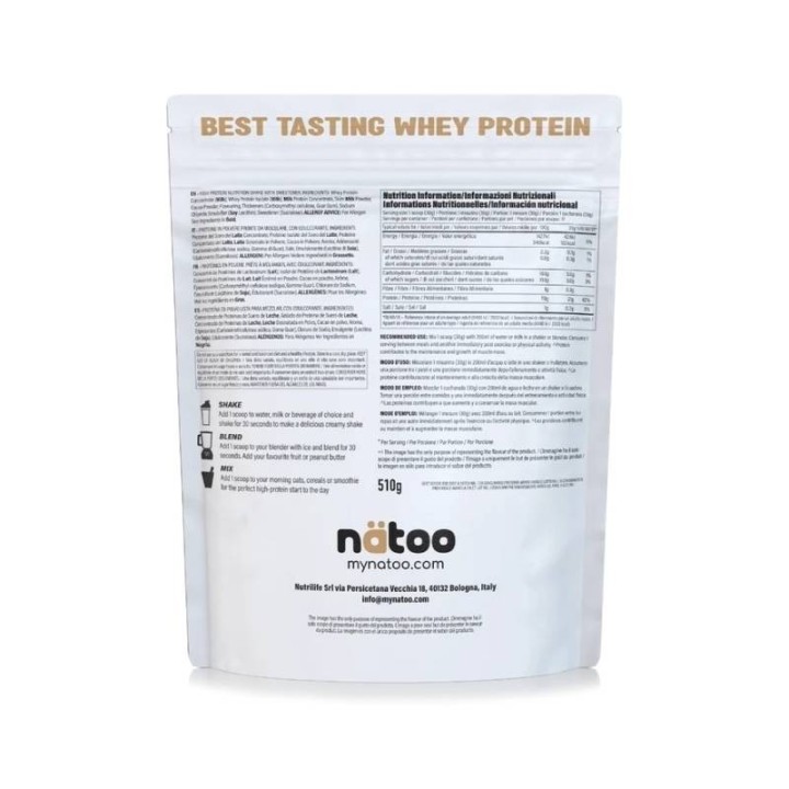 Nätoo Proteine Whey 510 g | ProteinPower