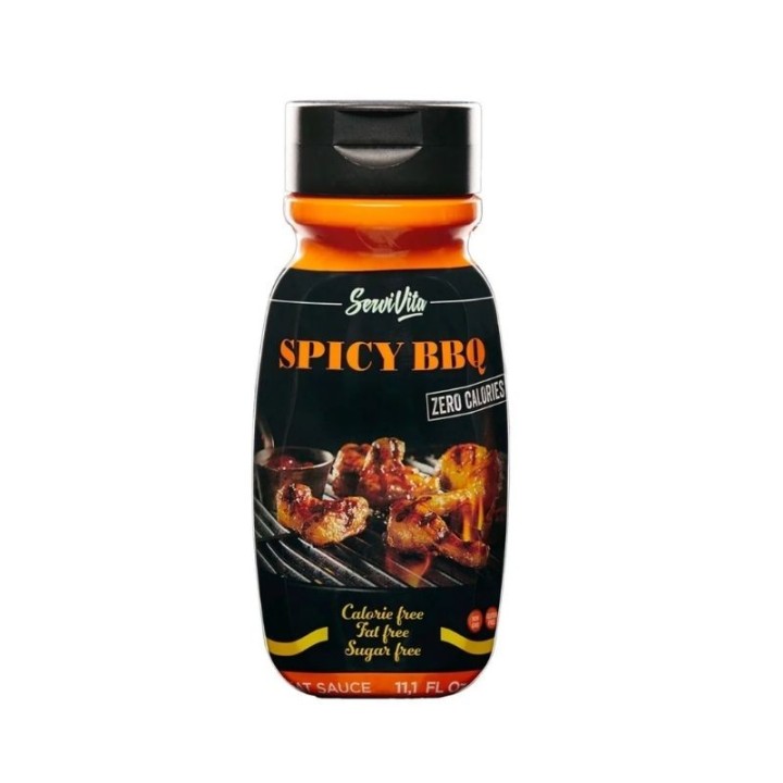 Servivita Salsa Barbecue Spicy 320 ml | ProteinPower