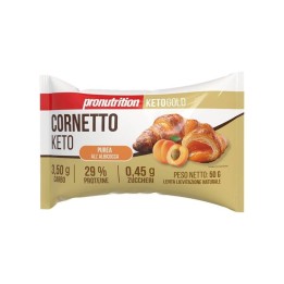 Pro Nutrition Cornetto Keto Albicocca 50g | ProteinPower