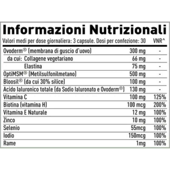 Natoo Beauty Complex con Ovoderm e OptiMSM – 90 Capsule – foto 4